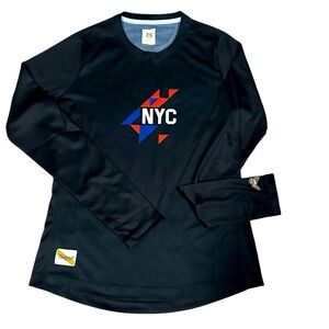 Brand new Tracksmith NYC shirts. XS. Black long sleeve and blue short sleeve.